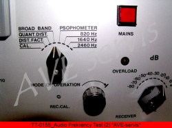 TT-0155 - AUDIO FREKVENCY TEST SET