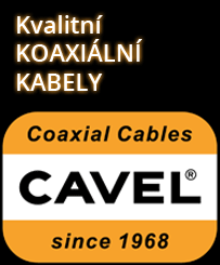 Kabel koaxiální CAVEL RG58C/U pr.5mm  MIL-C-17