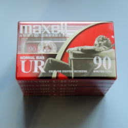 Audiokazeta CC (Compact Cassete) Maxell UR-90 - 5pack