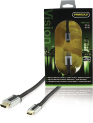 Kabel video Prifigold HDMI - Mini HDMI 4K 2m 