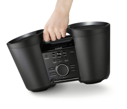 SONY ZS-BTY52C / boombox bezdrátový reproduktor / NFC / BT / USB / černý